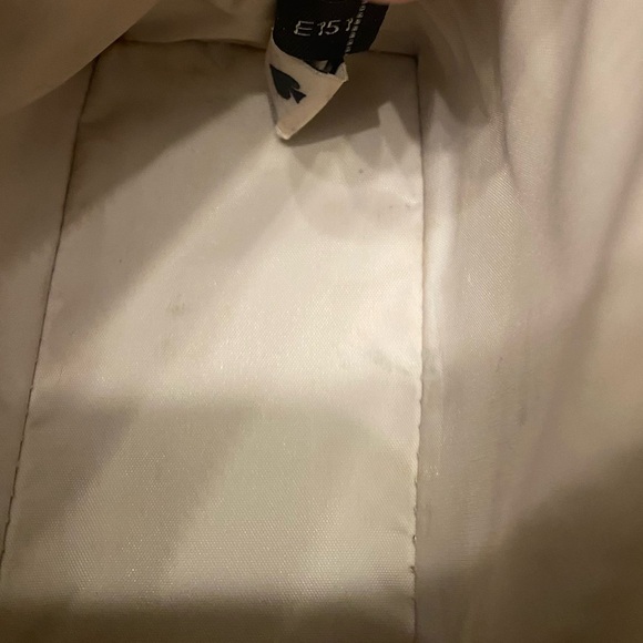 KATE SPADE Joeley Glitter SMALL DOME BAG with zipper in Champagne! - Picture 9 of 9